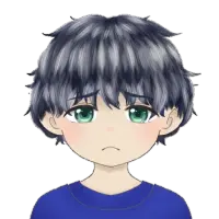 悲しい表情のななころ