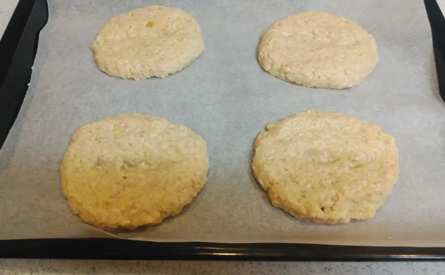 ハンバーグを焼く