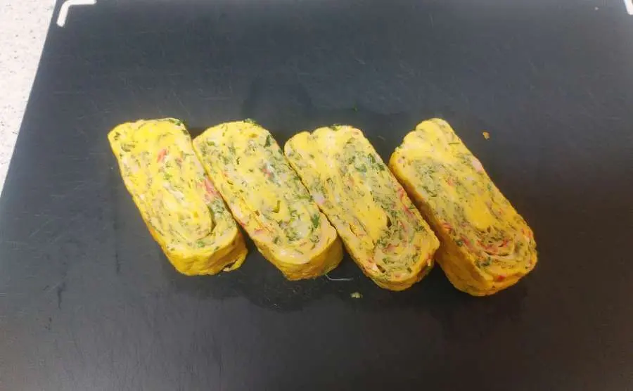 切り分けて完成