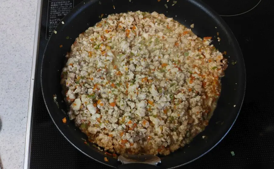 味付けして完成